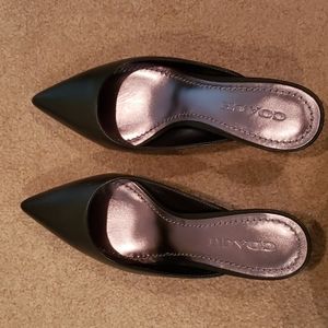 Coach kitten heel Mules
